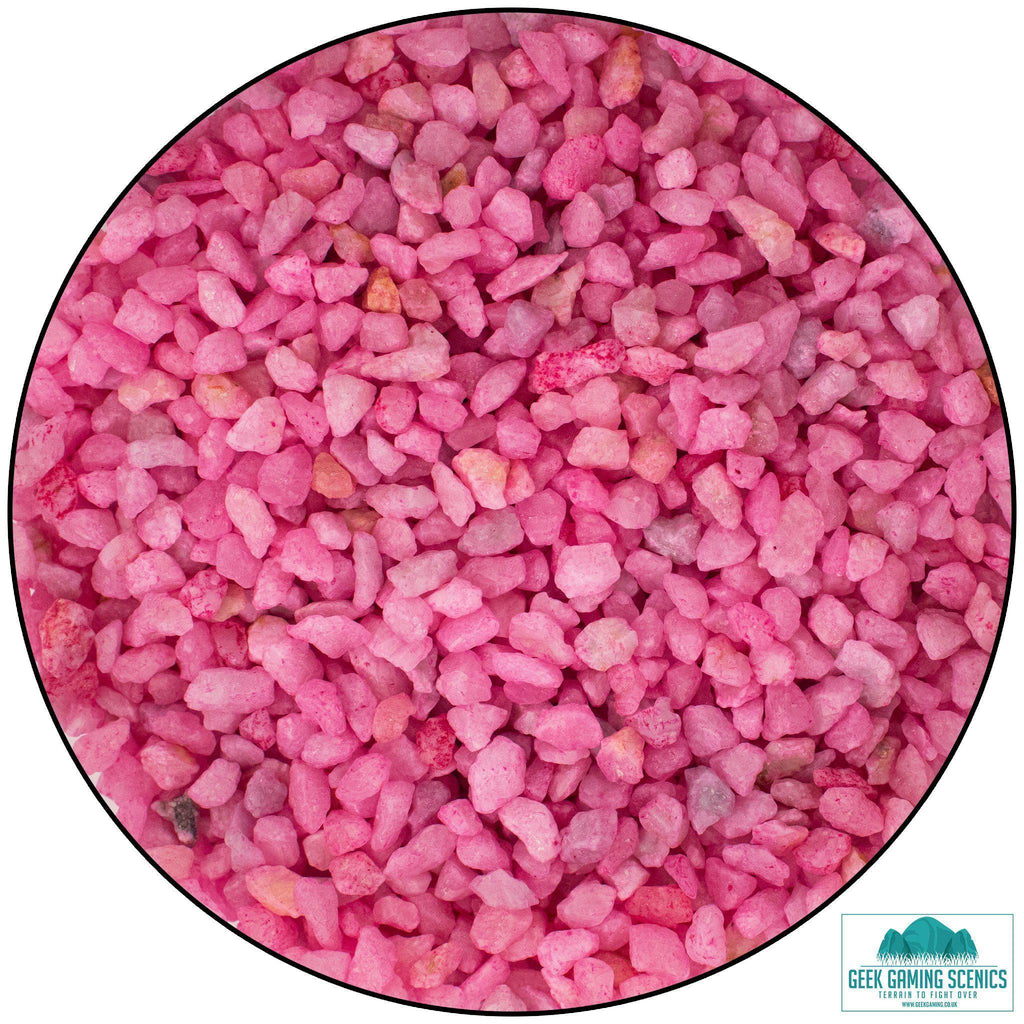 Small Stones 2-3 mm pink (500 g)-Geek Gaming